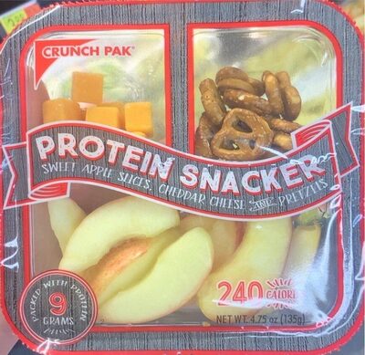 Sweet Apples, Cheddar Cheese, Pretzels Snacker, Sweet, Cheddar