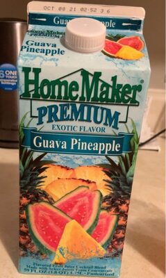 Home Maker, Fruit Juice Cocktail Blend, Guava Pineapple, Guava Pineapple