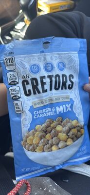 Cheese & Caramel Mix Flavored Popped Corn, Cheese & Caramel Mix