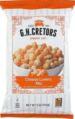 Cheese Lovers Mix Flavored Popped Corn, Cheese Lovers Mix
