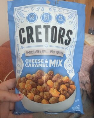 Cheese & Caramel Mix Flavored Popped Corn, Cheese & Caramel Mix