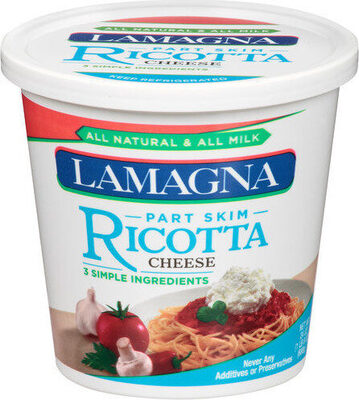 Lamagna, Part Skim Ricotta Cheese