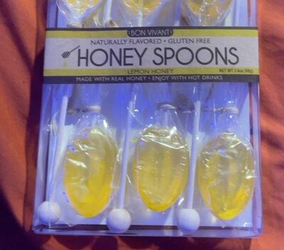Lemon Honey Flavored Spoons, Lemon Honey