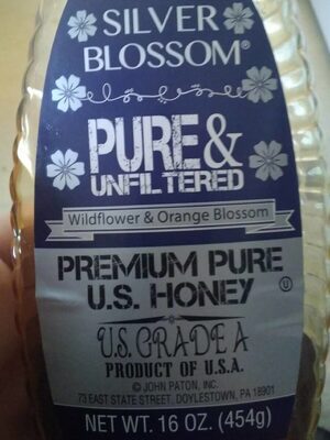 Wildflower & Orange Blossom Pure & Unfiltered Honey