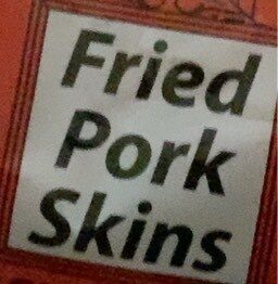 Fried Pork Skins Chicharrones
