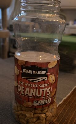 Dry Roasted Salted Peanuts, Salted