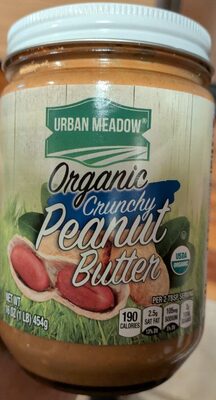 Crunchy Organic Peanut Butter, Crunchy