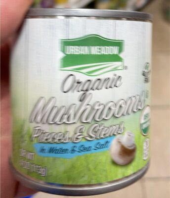 Organic Mushrooms Pieces & Stems