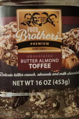 Chocolates Butter Almond Toffee, Chocolates Butter Almond