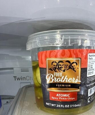 Atomic Spicy Chips Pickles, Atomic