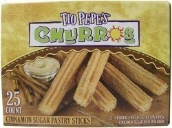 Cinnamon Sugar Pastry Sticks Churros, Cinnamon Sugar