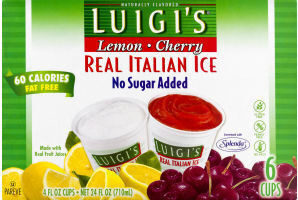 Real Italian Ice, Lemon & Cherry