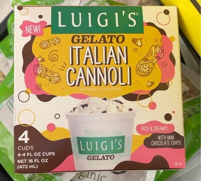Italian Cannoli Gelato, Italian Cannoli