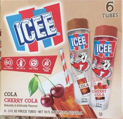 Freeze Tubes, Cola, Cherry Cola
