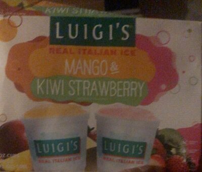 Mango & Kiwi Strawberry Real Italian Ice