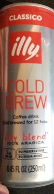 Classico Cold Brew Coffee Drink 