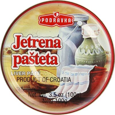 Podravka Liver Pt, 3.3 Oz