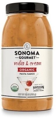 Vodka & Cream Organic Pasta Sauce, Vodka & Cream