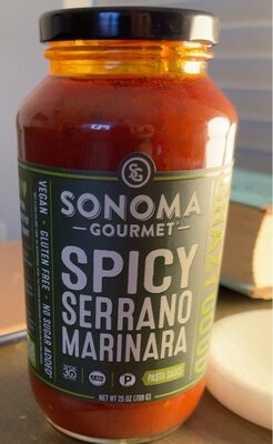 Spicy Serrano Marinara Sauce, Spicy Serrano Marinara
