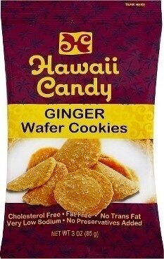 Wafer Cookies, Ginger