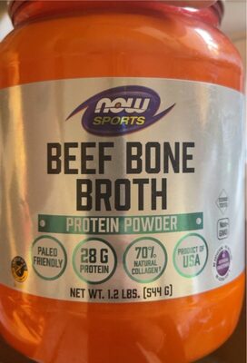 Beef Bone Broth 28 G Protein Powder