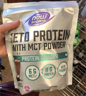 Keto Protein With Mct 11 G Protein Powder, Creamy Chocolate, Creamy Chocolate