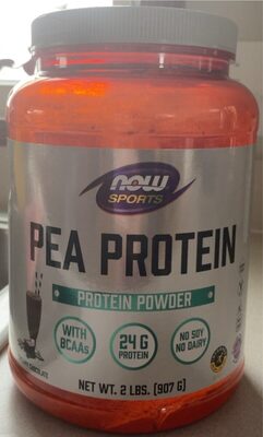 Pea Protein 24 G Protein Powder, Creamy Chocolate, Creamy Chocolate