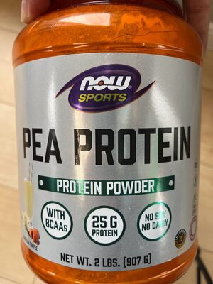 Pea Protein 25 G Protein Powder, Vanilla Toffee, Vanilla Toffee