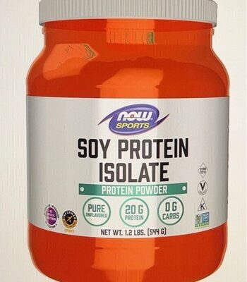 Soy Protein Isolate 20 G Protein Powder, Pure Unflavored, Pure Unflavored
