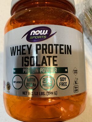 Whey Protein Isolate With Bcaas 25 G Protein Powder, Unflavored, Unflavored
