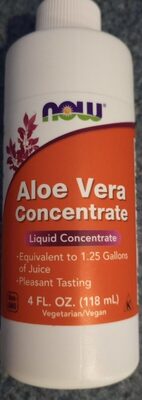 Aloe Vera Equivalent To 1.25 Gallons Of Juice, Pleasant Tasting Liquid Concentrate