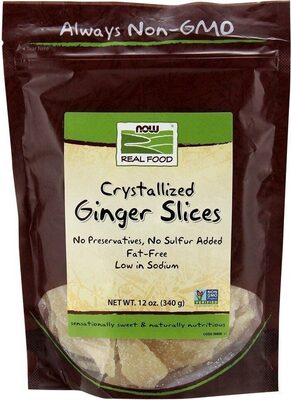 Organic Crystallized Ginger Slices