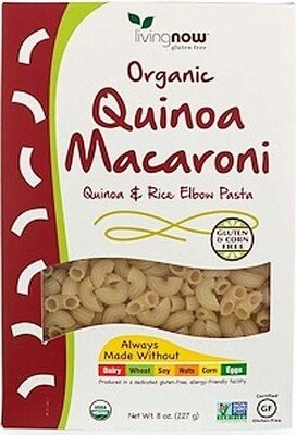 Quinoa & Rice Organic Elbow Macaroni Pasta, Quinoa