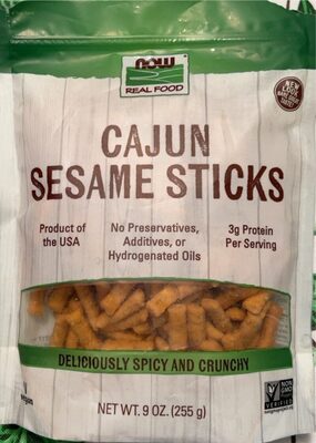 Cajun Sesame Sticks, Cajun Sesame