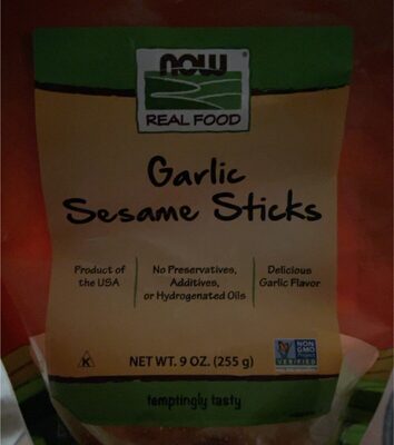 Garlic Sesame Sticks, Garlic