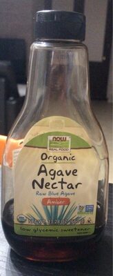 Organic Amber Raw Blue Agave Nectar, Amber