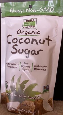 Coconut Organic Sugar, Coconut
