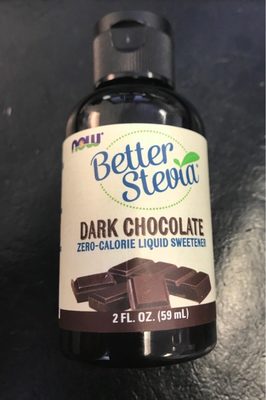 Dark Chocolate Zero-Calorie Liquid Sweetener, Dark Chocolate