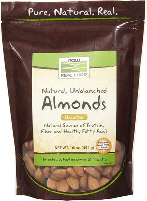 Unsalted Raw Almonds, Unsalted