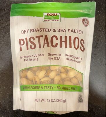 Dry Roasted & Sea Salted Pistachios, Dry Roasted & Sea Salted