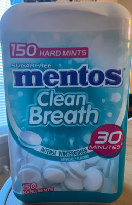 Intense Wintergreen Clean Breath Hard Mints