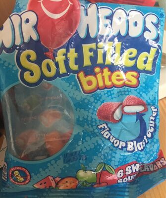 Original Fruit, Blue Raspberry, Watermelon, Green Apple, Orange, Cherry, Strawberry Soft Filled Bites Candy, Original Fruit, Blue Raspberry, Watermelon, Green Apple, Orange, Cherry, Strawberry