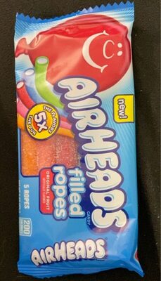 Original Fruit Flavored Filled Ropes Candy, Original Fruit
