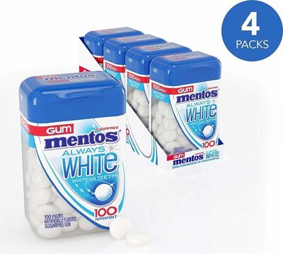 Peppermint Always White Sugarfree Gum, Peppermint