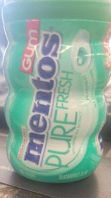 Spearmint Sugarfree Gum With Green Tea Extract, Spearmint
