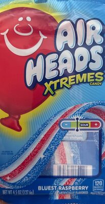 Bluest Raspberry Xtremes Candy, Bluest Raspberry