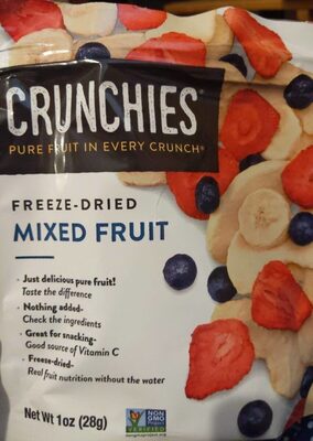 Mixed Freeze-Dried Fruit, Mixed