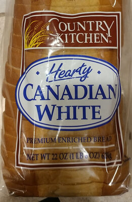 Hearty Canadian White Premium Enriched Bread, Hearty Canadian White