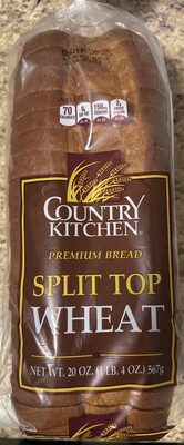 Wheat Split Top Premium Bread, Wheat