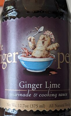 Ginger Lime Cooking Sauce